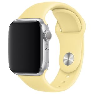 Apple Sport Band per Apple Watch Series 1-7 / SE - 42/44/45 mm - Lemon  Cream | Smartphonecover.it